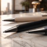TRIVIO | Triangle Barrel Metal Pen with Mirror - Image 5