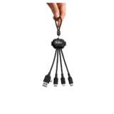 PIXI Cable with NFC — 5-in-1 Fast Charging Cable with Smart NFC Sharing