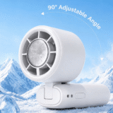 ICY FAN – Portable Rechargeable Neck & Handheld Cooling Fan - Image 3