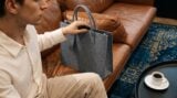 FELTY BAG Grey | Premium 3mm Felt Tote with Structured Design - Image 12